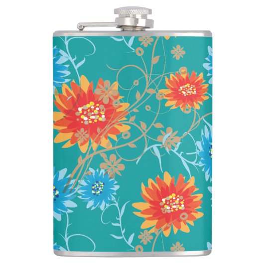 Flasques Flora motifs (Devant)