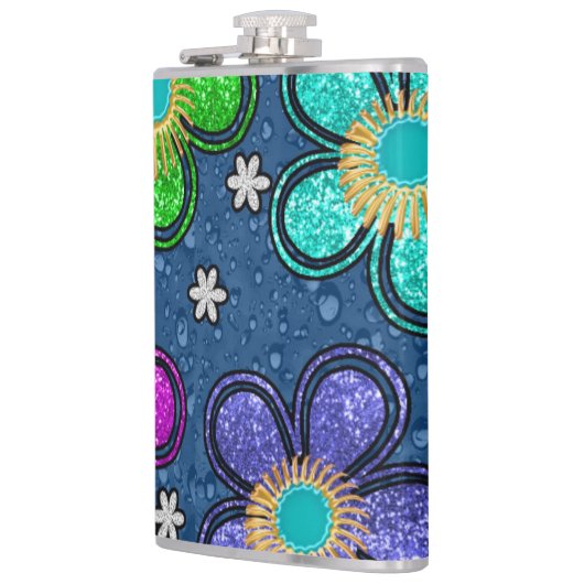 Flasques Floral (Gauche)