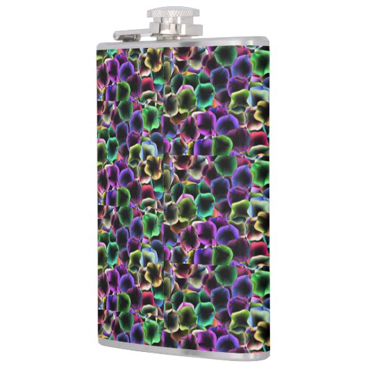 Flasques Floral Abstrait (Gauche)