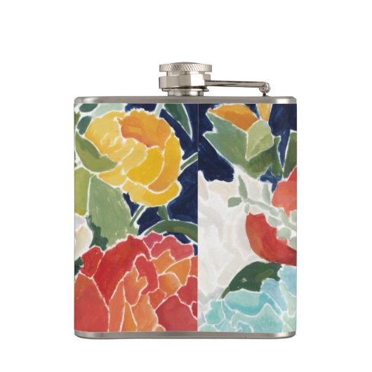 Flasques Floral de minuit I (Dos)