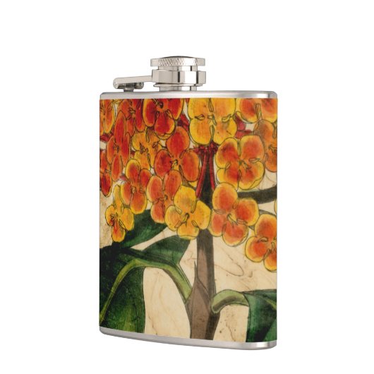 Flasques Floral I (Gauche)