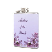 Flasques Floral Lilac Fleurs Mariage Mère de la mariée (Gauche)