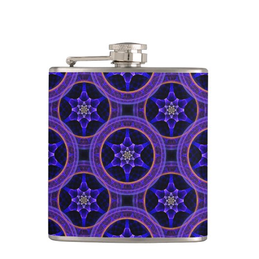 Flasques Floral Modern Boho Elegant Abstract Pattern #505 (Devant)