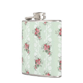 Flasques Floral rose Fille vintage (Gauche)