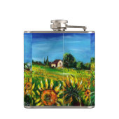 Flasques FLORE EN TOSCANE/ Champs, Pépites et tournesols (Dos)