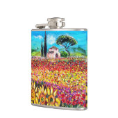 Flasques FLORE EN TOSCANE/ Champs, Pépites et tournesols (Gauche)