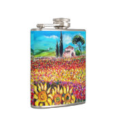 Flasques FLORE EN TOSCANE/ Champs, Pépites et tournesols (Droite)