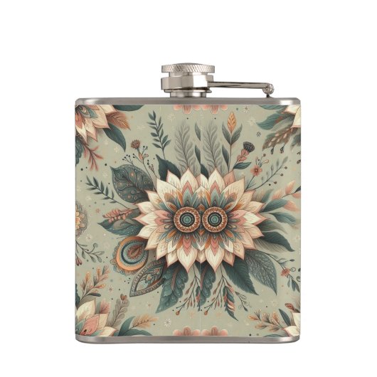 Flasques Flore sur Sage (Dos)