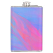 Flasques Flux Abstrait d'encre néon (Dos)