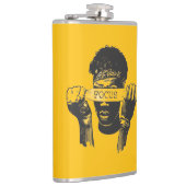 Flasques Focus Blindfold Motivational Street Art Illustrati (Droite)