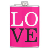 Flasques Fond de rose amour mariage (Devant)