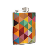 Flasques Fond vintage de motif de triangles (Droite)