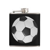 Flasques Football américain de soccer ou d'association (Devant)