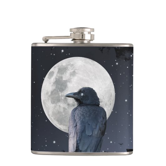Flasques Forest Raven Cold Moon (Devant)