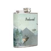 Flasques Forest Wonder Rustic Pine Bridesmaid Mariage (Droite)