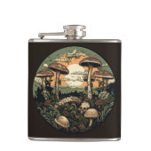 Flasques Forêt de champignons punk (Devant)