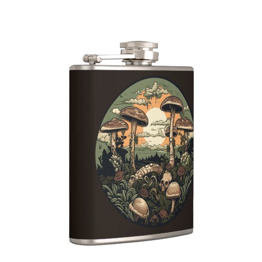 Flasques Forêt de champignons punk (Droite)