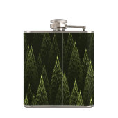 Flasques Forêt de conifères fractale (Dos)