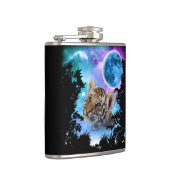 Flasques Forêt de la mi-nuit du tigre (Droite)