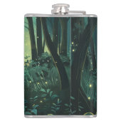 Flasques Forêt Fée personnalisée (Dos)