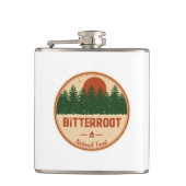 Flasques Forêt nationale Bitterroot (Devant)