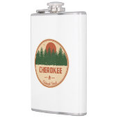 Flasques Forêt nationale de Cherokee (Gauche)