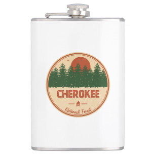 Flasques Forêt nationale de Cherokee