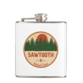 Flasques Forêt nationale de Sawtooth (Devant)