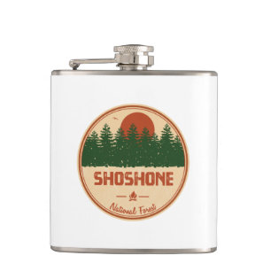 Flasques Forêt nationale de Shoshone