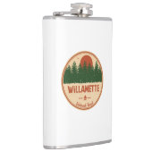 Flasques Forêt nationale de Willamette (Droite)