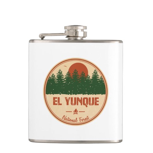 Flasques Forêt nationale d'El Yunque (Devant)