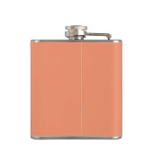 Flasques Forme de cœur rouge amour classique minimalisme (Dos)