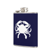 Flasques Forme de crabe bleu et blanc (Gauche)
