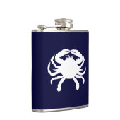 Flasques Forme de crabe bleu et blanc (Droite)
