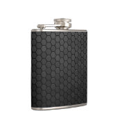 Flasques Forme d'hexagone noir (Droite)