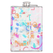 Flasques Formes géométriques Abstraites (Dos)