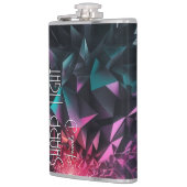 Flasques "Formes géométriques claires et nettes Abstraites  (Gauche)