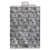 Flasques Formes rectangulaires de couleur grise et taches s (Dos)