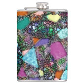 Flasques Formes très colorées et abstraites art 11 (Devant)