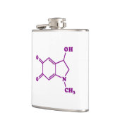 Flasques Formule chimique moléculaire adrénochrome (Gauche)