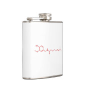 Flasques Formule chimique moléculaire de capsaïcine de (Droite)