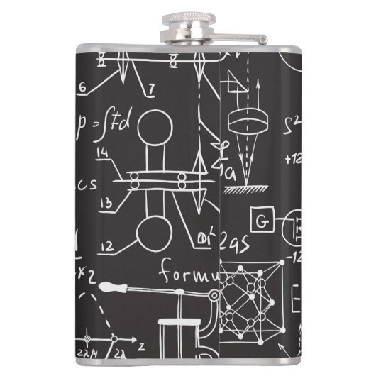 Flasques Formules scientifiques : Patte de calcul du tablea (Dos)