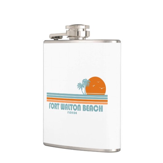 Flasques Fort Walton Beach Floride Sun Palm Trees (Gauche)