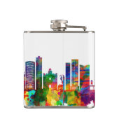 Flasques Fortaleza Brazil Skyline (Dos)
