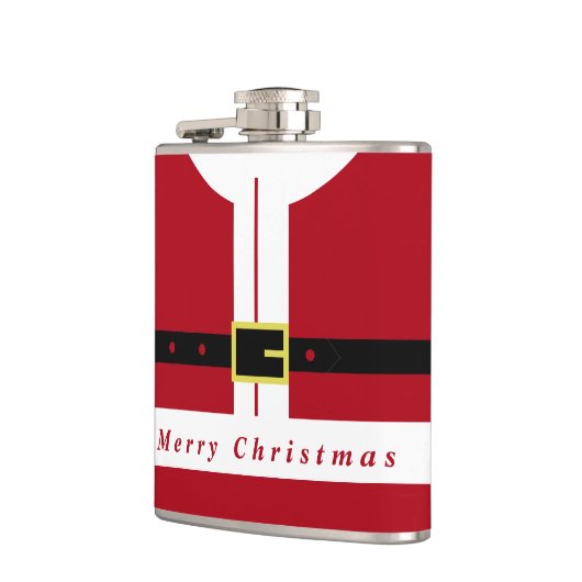 Flasques Fou Noël Père Noël Flask (Gauche)