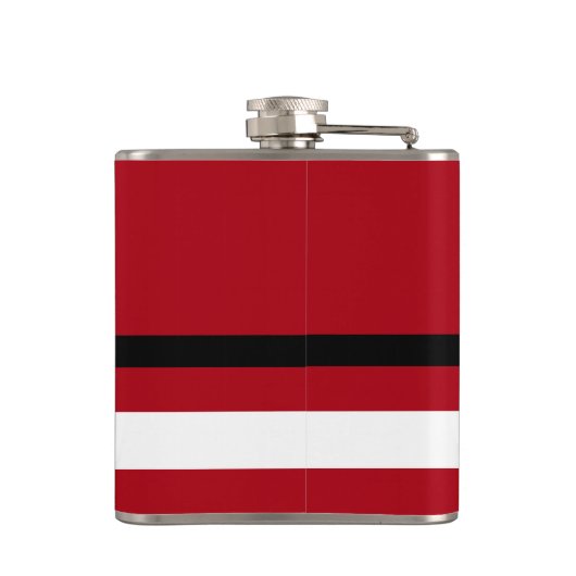 Flasques Fou Noël Père Noël Flask (Dos)