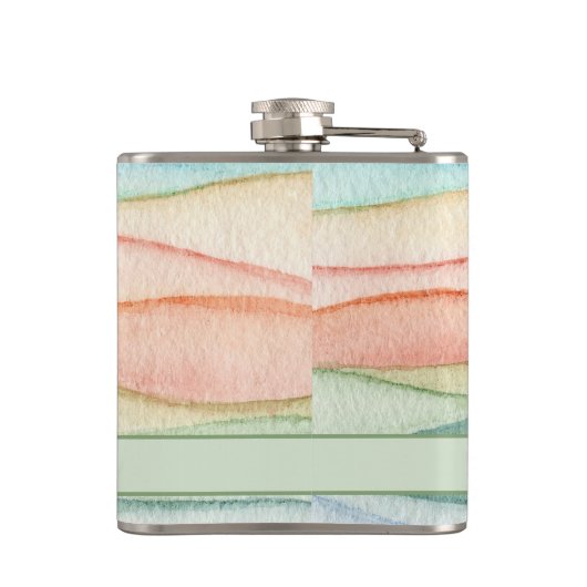 Flasques Fouilles d'aquarelle d'honneur (Dos)