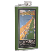 Flasques Foules le long d'affiche de chemins de fer de (Droite)