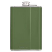 Flasques Foules le long d'affiche de chemins de fer de (Dos)