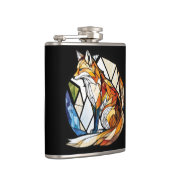 Flasques Fox Animal Portrait Verre tendu Faune Extérieur (Droite)